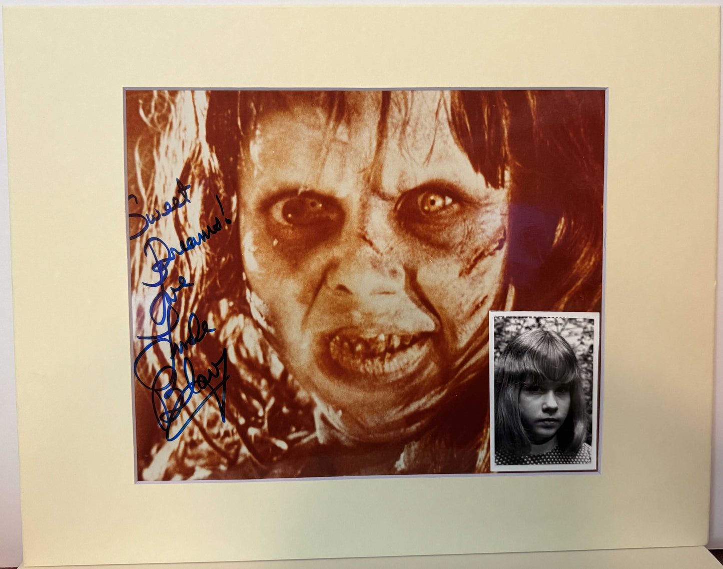 Linda Blair - Matted Autograph - 11x14