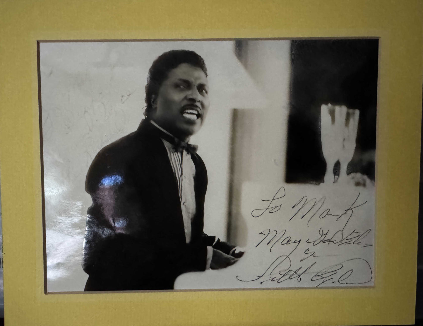 Little Richard - Matted Autograph - 10x8