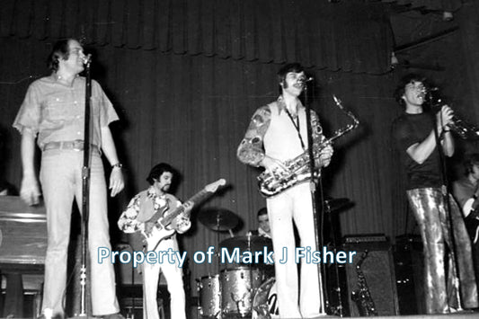 Magnificent Men - Matted Photograph - B&W