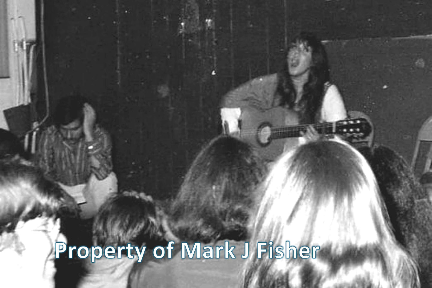 Melanie - Matted Photograph - B&W