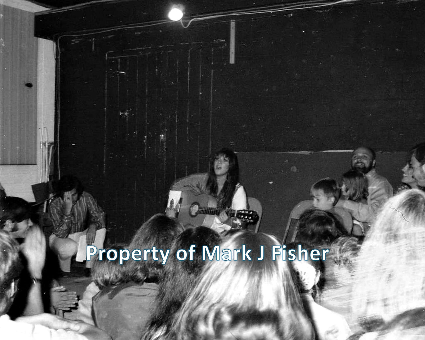 Melanie - Matted Photograph - B&W