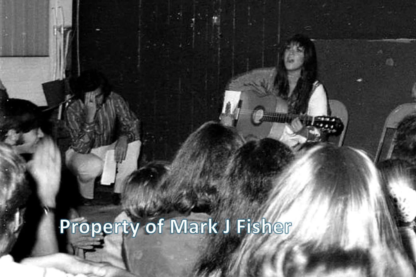 Melanie - Matted Photograph - B&W