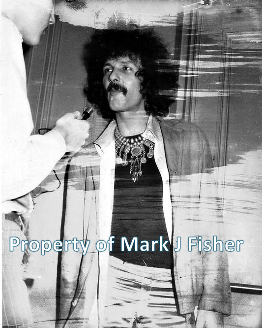 Mountain (Felix Papalardi) - Matted Photograph - B&W