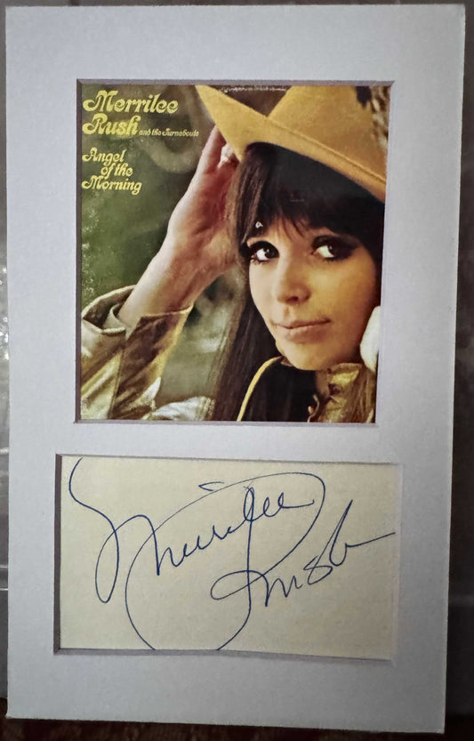 Merrilee Rush - Matted Autograph - 5x8