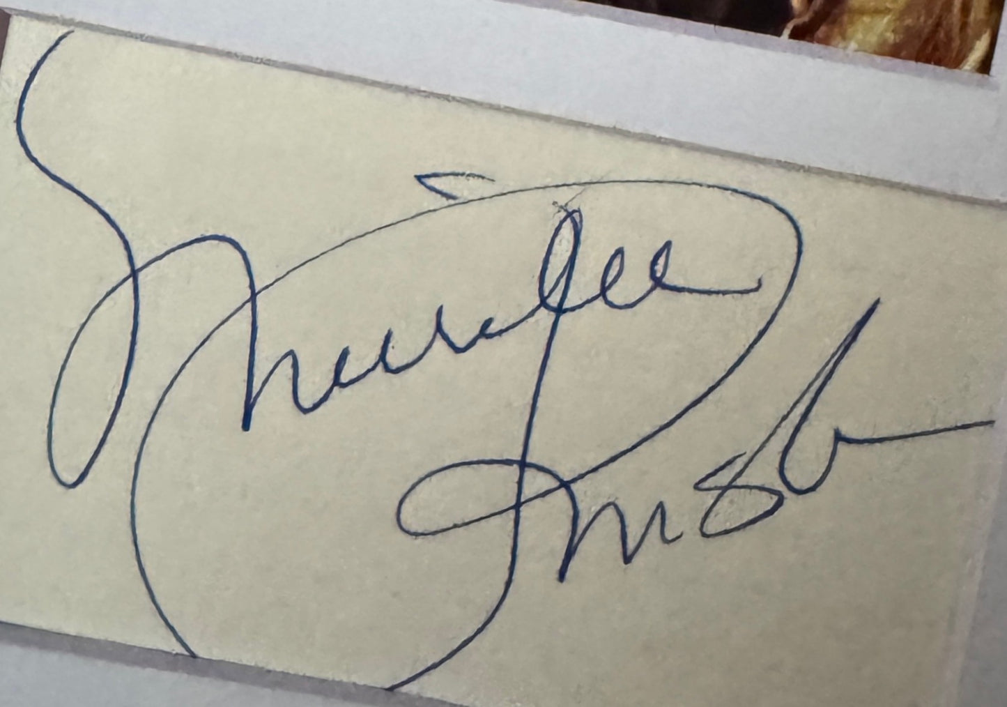 Merrilee Rush - Matted Autograph - 5x8