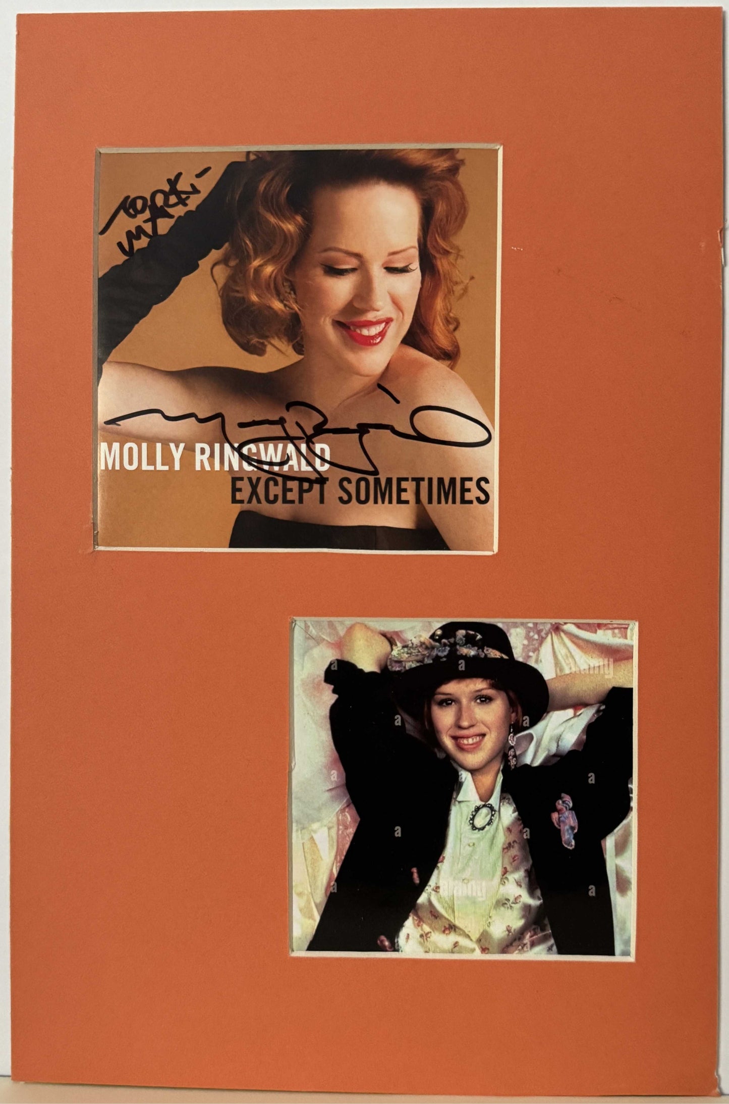 Molly Ringwald - Matted Autograph - 8x12
