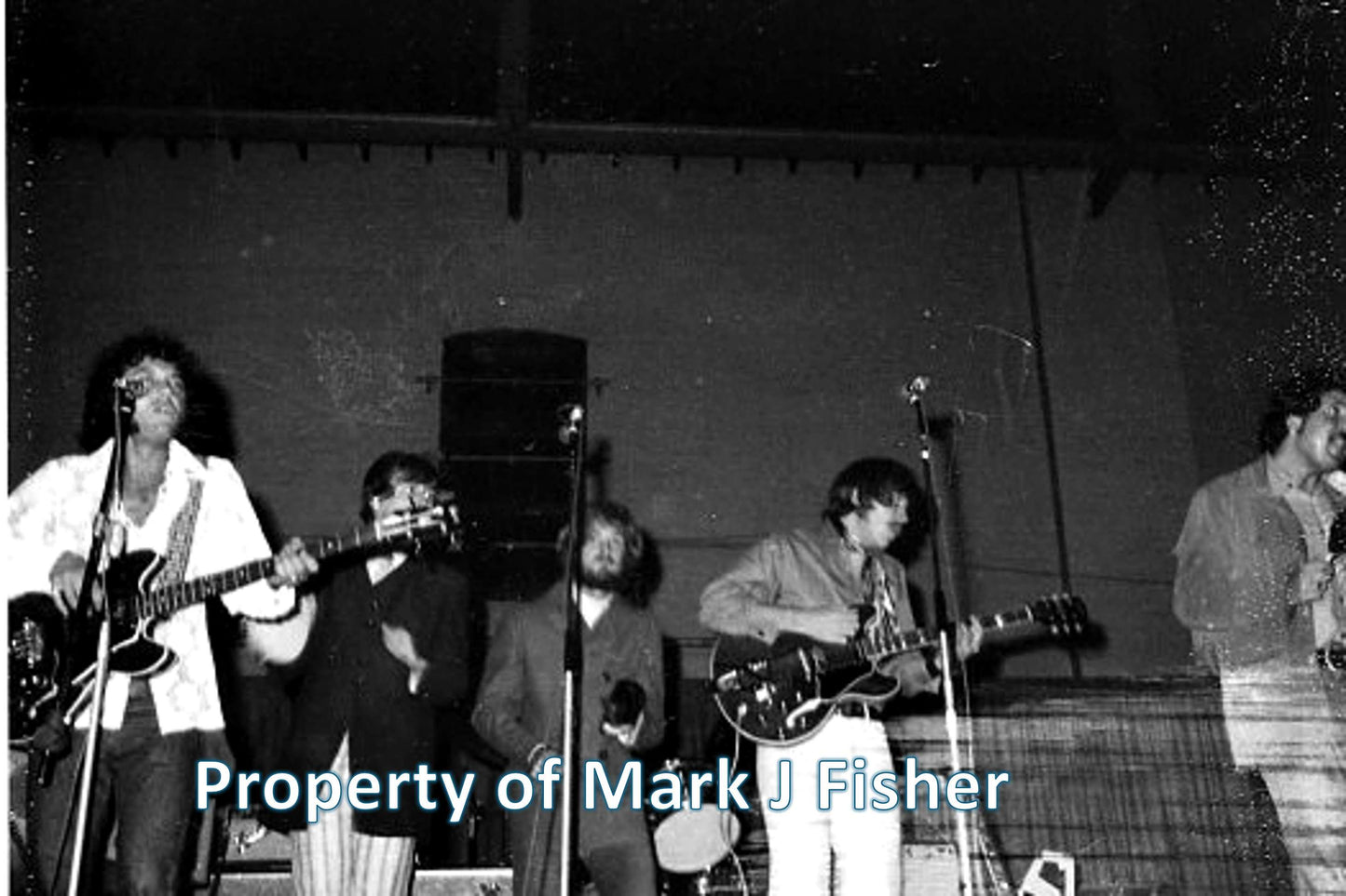 New Colony Six - Matted Photograph - B&W