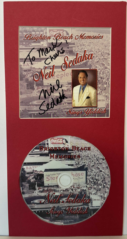 Neil Sedaka - Matted Autograph - 6x12