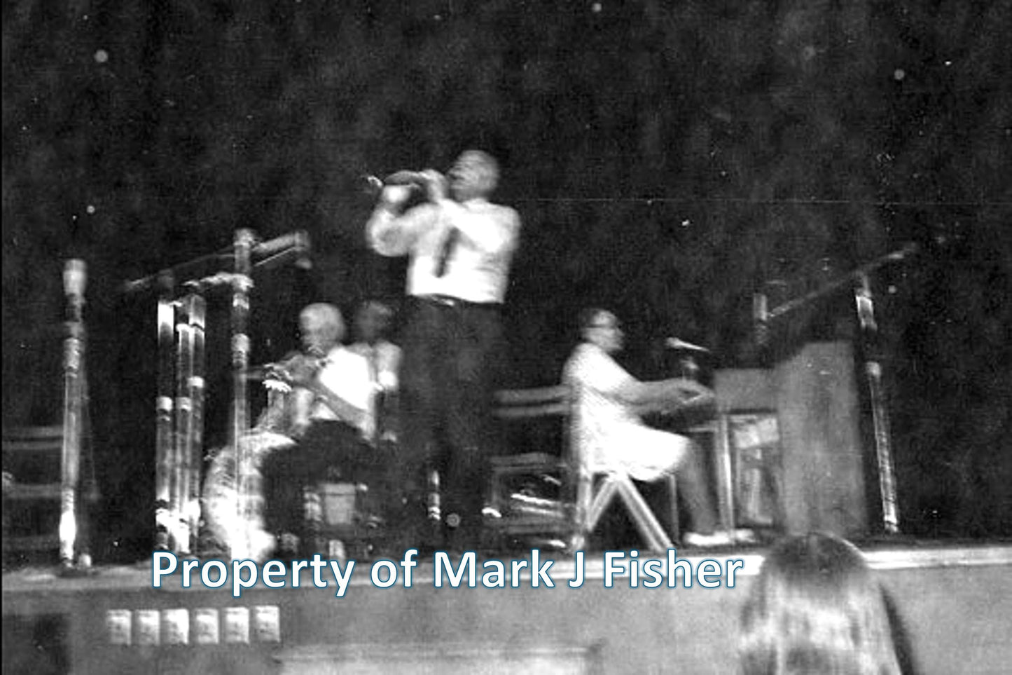 Preservation Hall Jazz Band - Matted Photograph - B&W