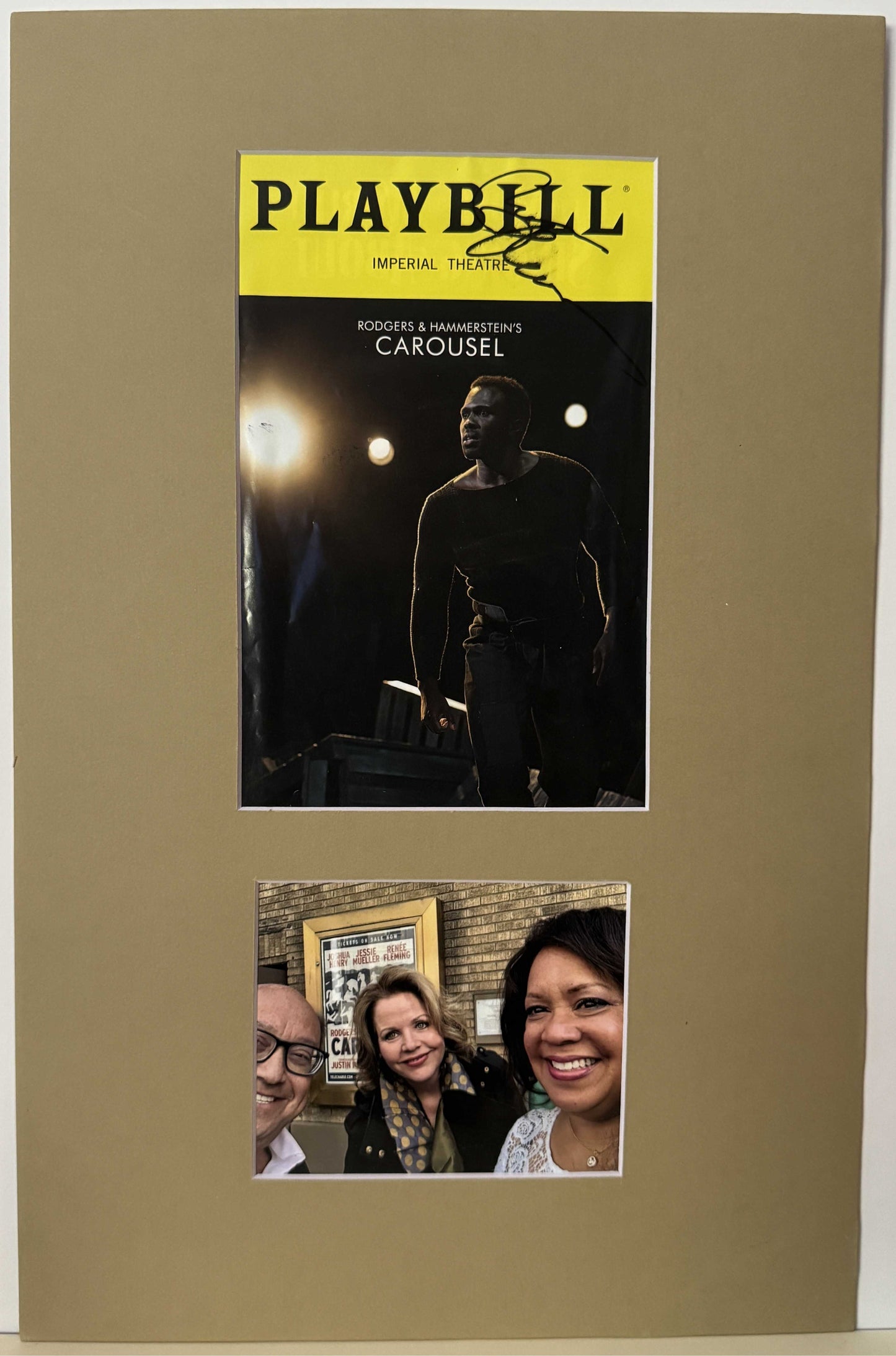 Renee Fleming - Matted Autograph - 11x17