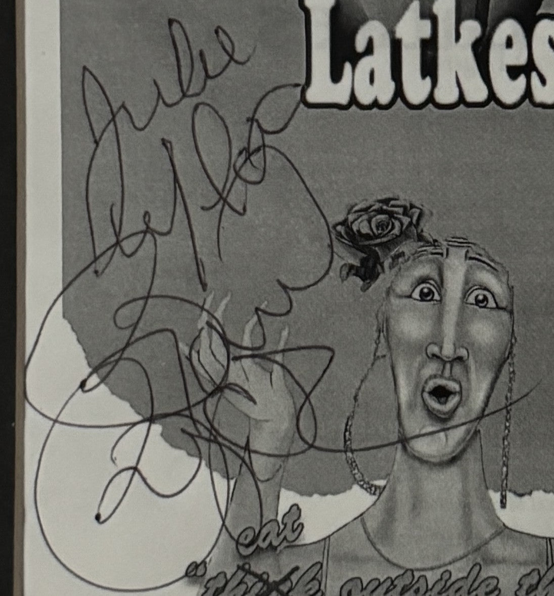 Rain Pryor - Matted Autograph - 10x13