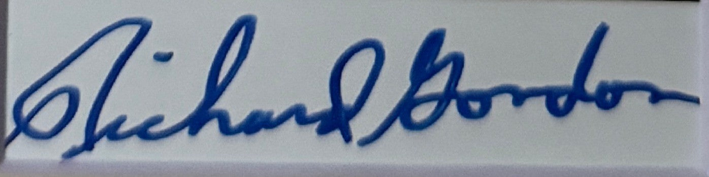 Richard Gordon - Matted Autograph - 8.5x11