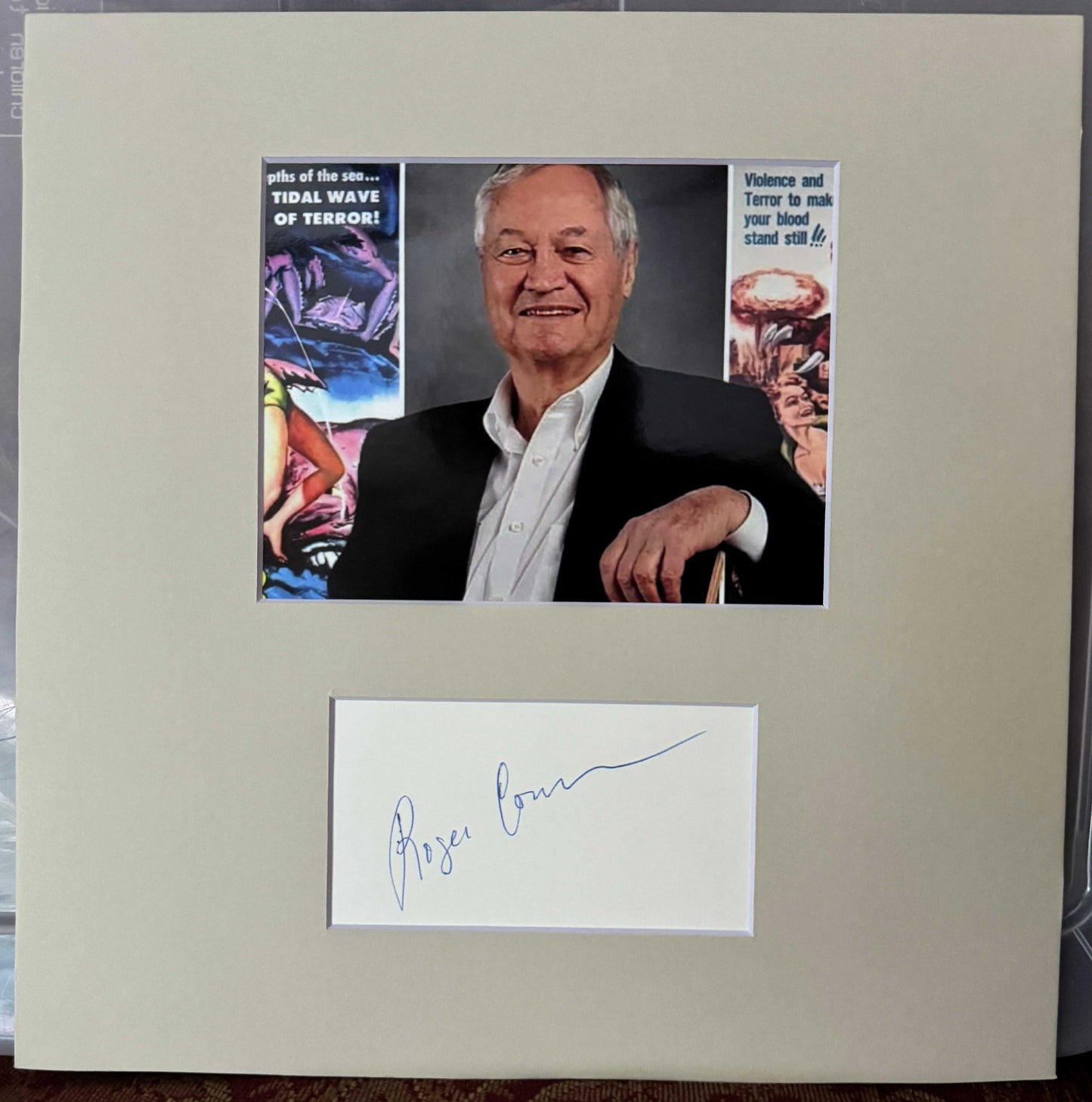 Roger Corman - Matted Autograph - 11x11
