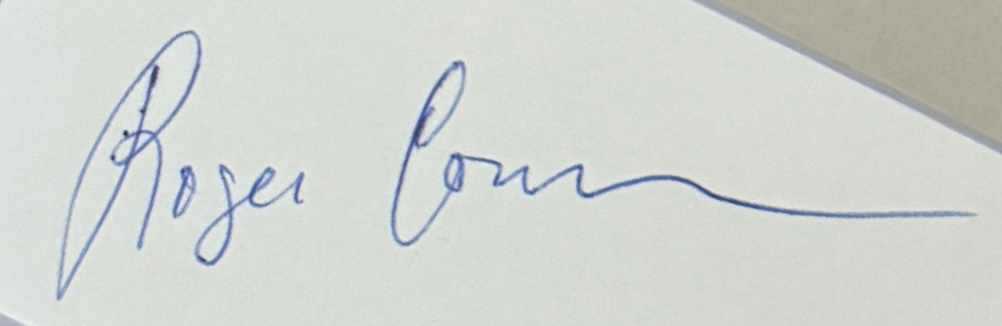 Roger Corman - Matted Autograph - 11x11