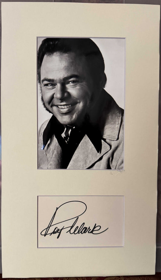 Roy Clark - Matted Autograph - 8x14