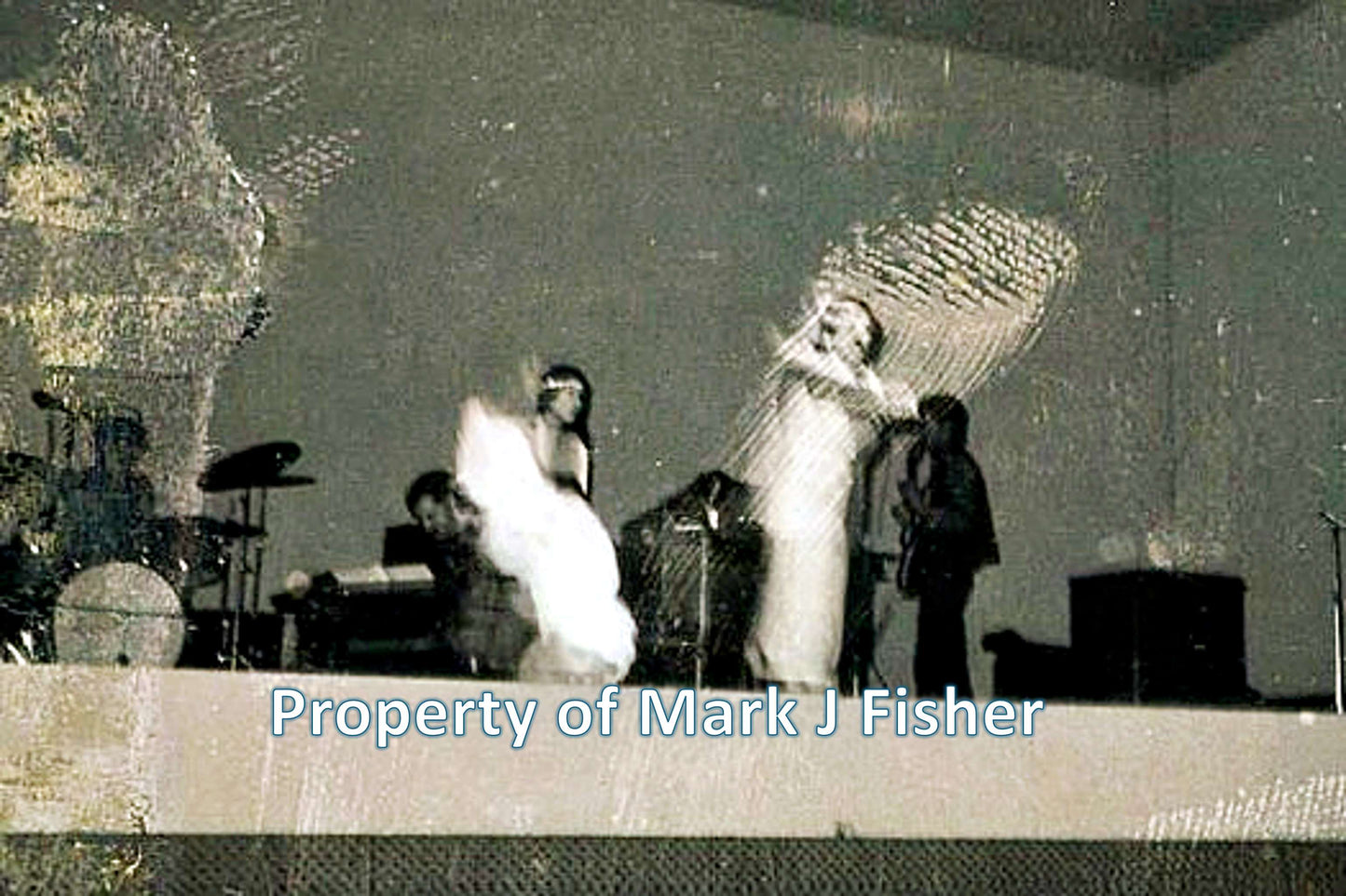 Sonny and Cher - Matted Photograph - B&W