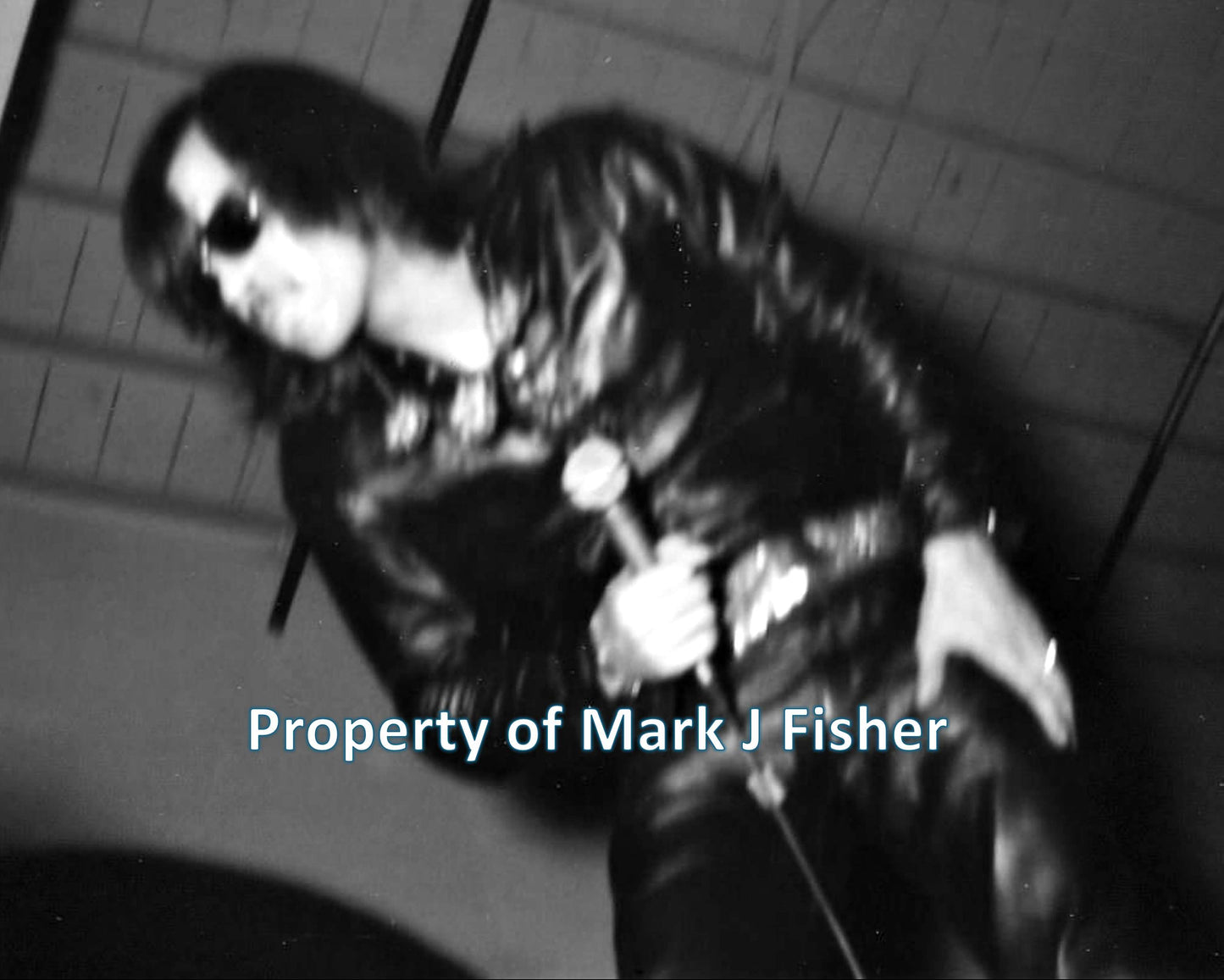 Steppenwolf (John Kay) - Matted Photograph - B&W