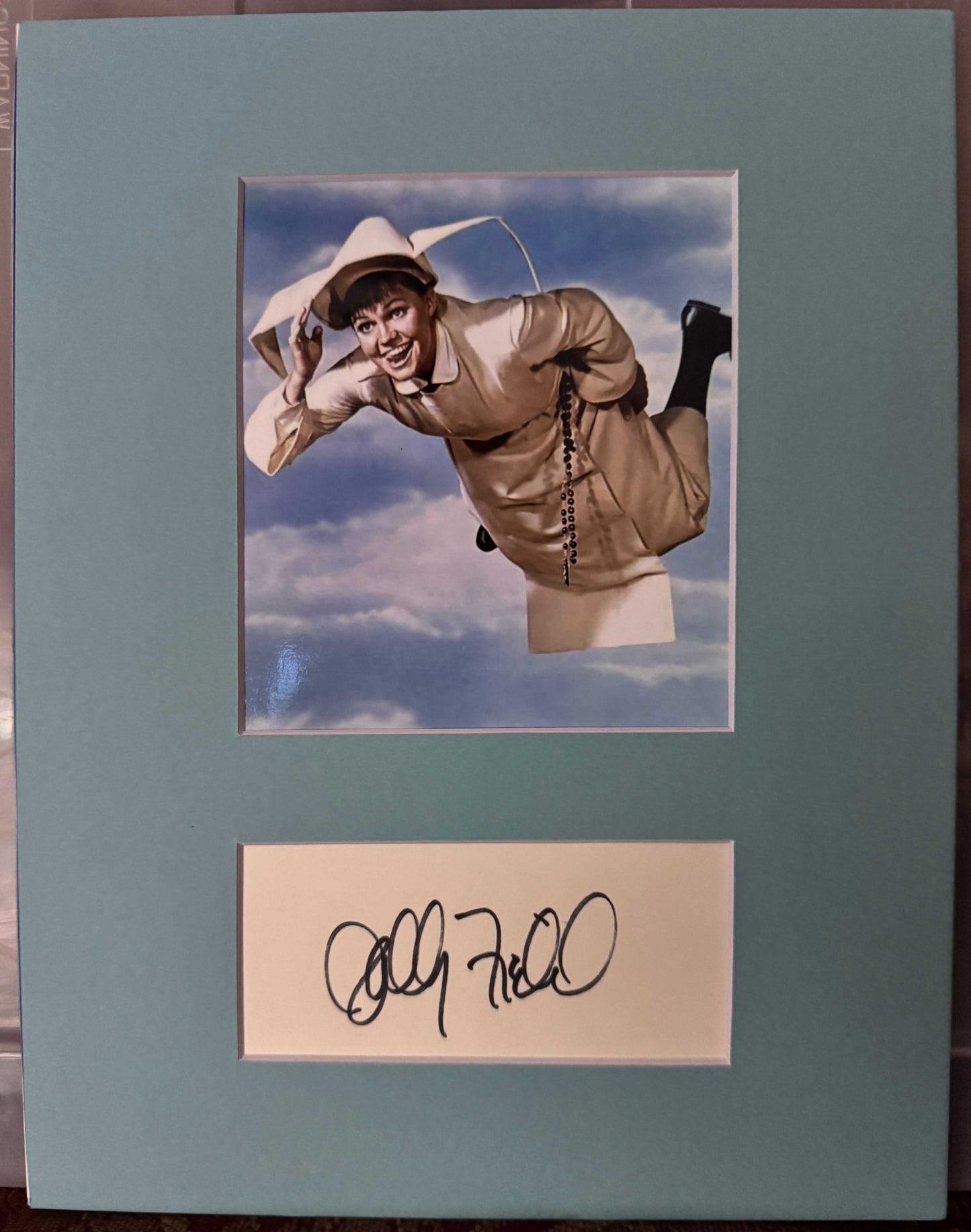 Sally Field - Matted Autograph - 8.5x11