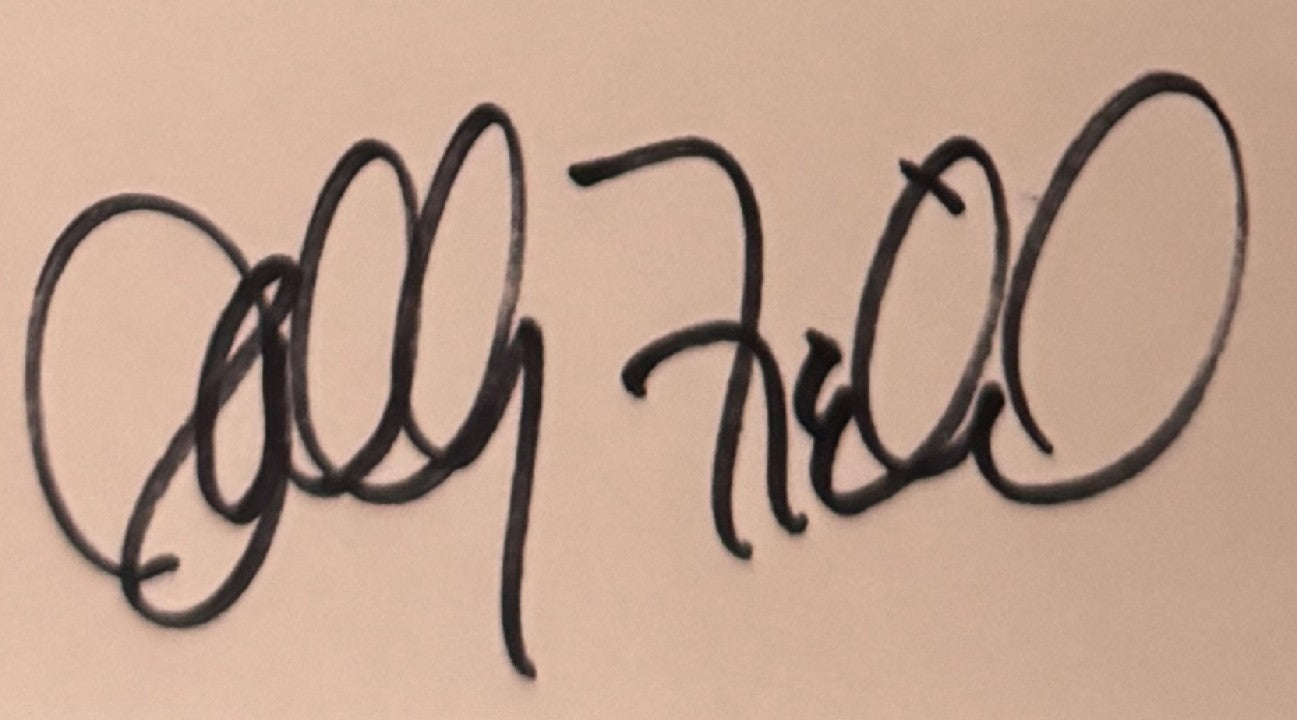Sally Field - Matted Autograph - 8.5x11
