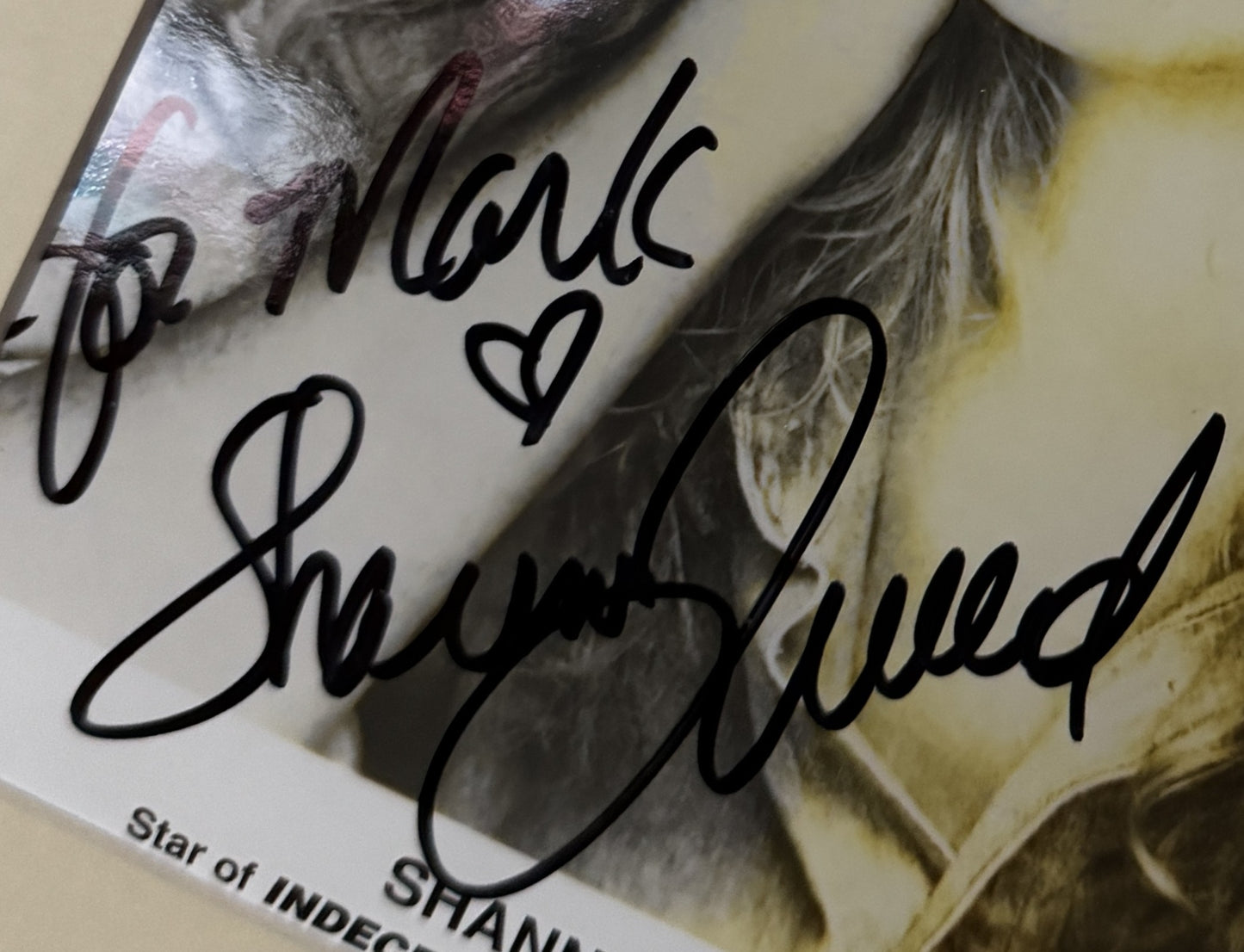 Shannon Tweed - Matted Autograph - 8.5x11