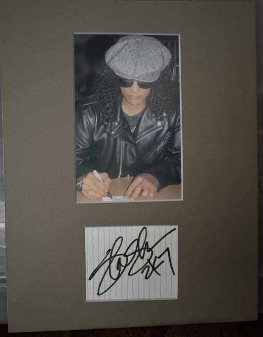 Slash - Matted Autograph - 8.5x11