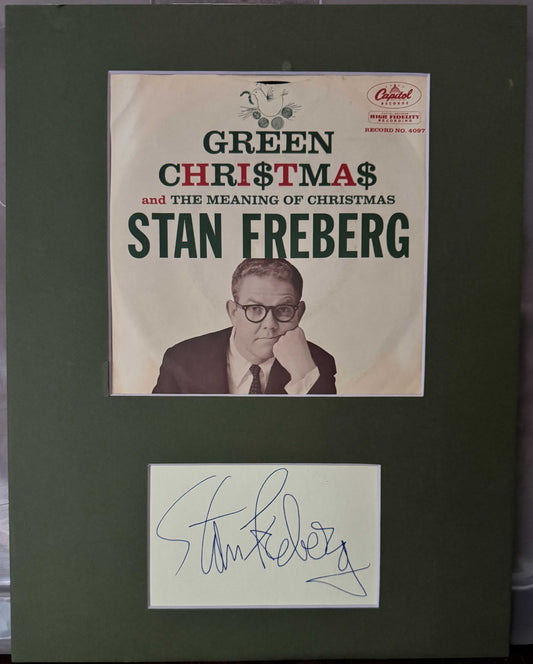 Stan Freberg - Matted Autograph - 11x14