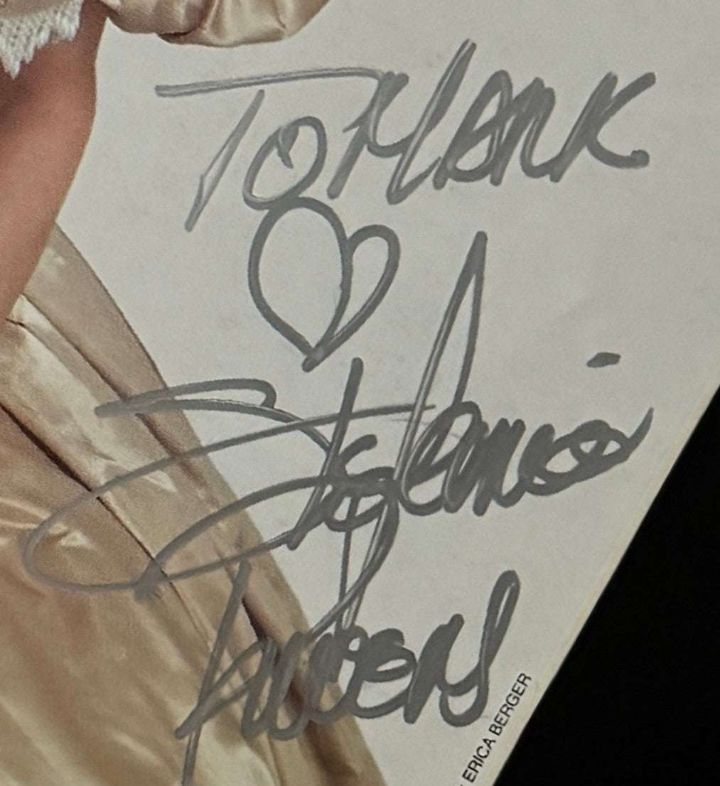 Stefanie Powers - Matted Autograph - 8.5x14