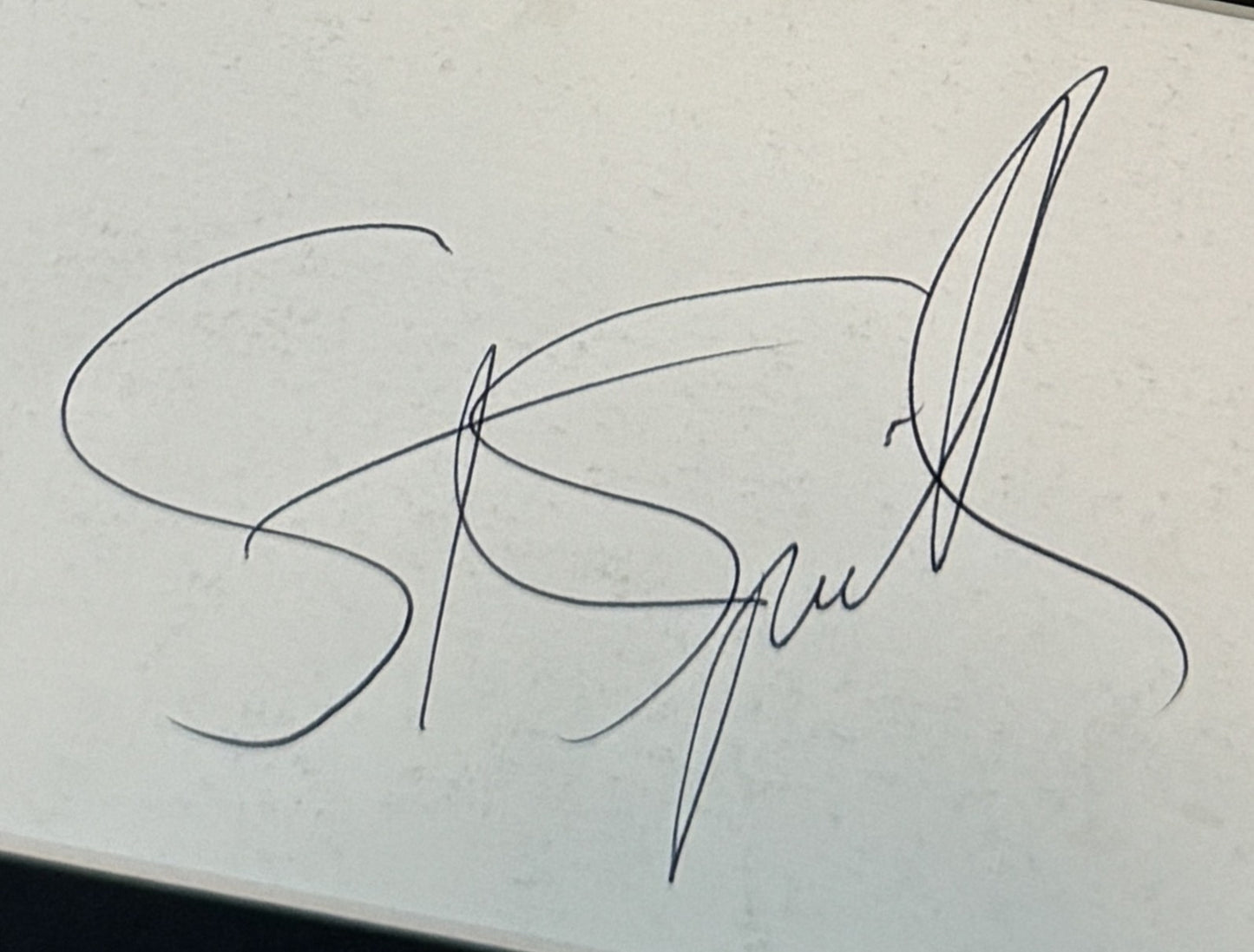 Steven Spielberg - Matted Autograph - 8x12