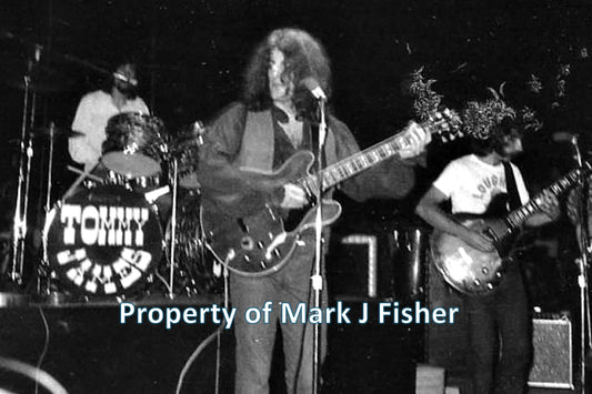 Tommy James - Matted Photograph - B&W