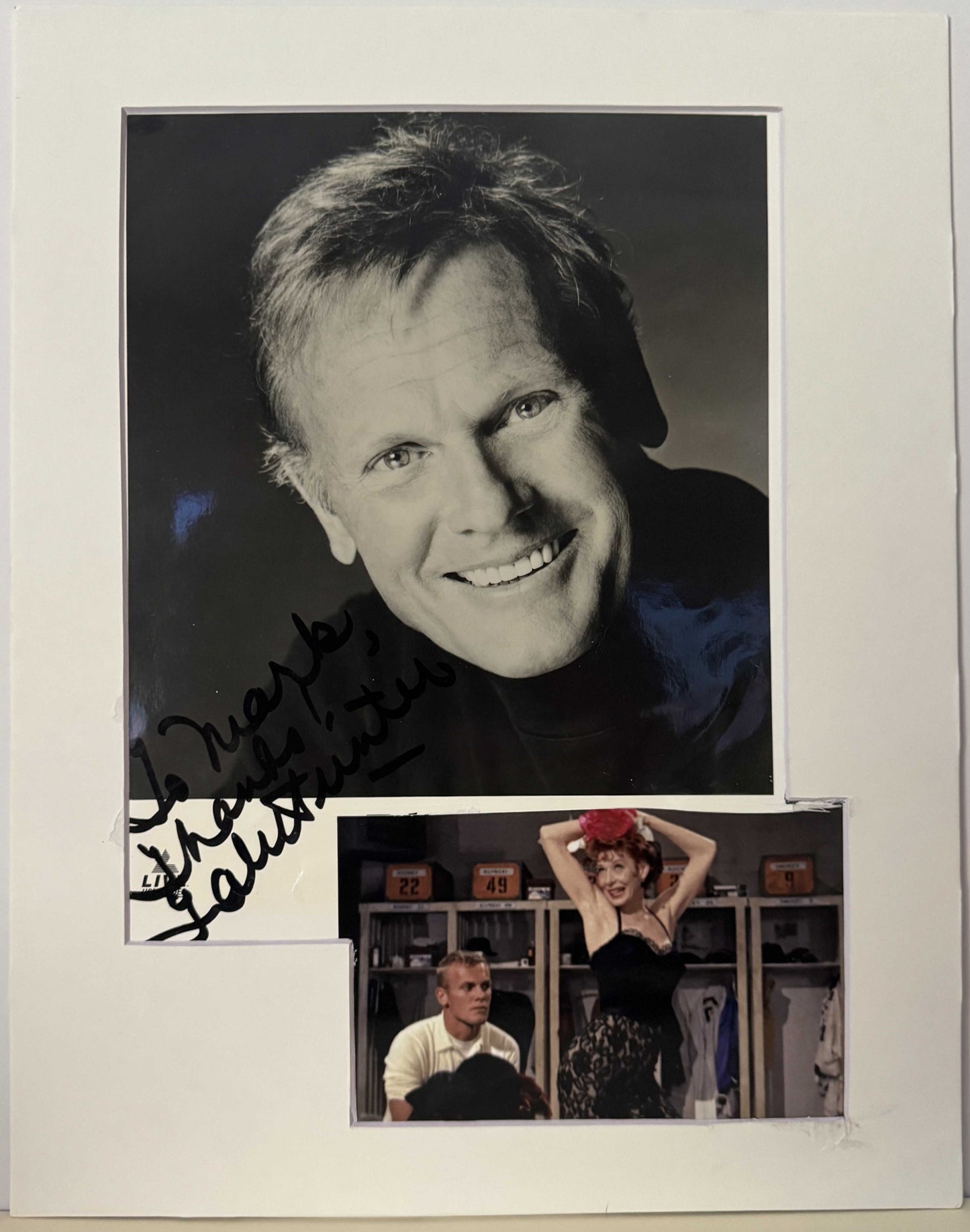 Tab Hunter - Matted Autograph - 11x14