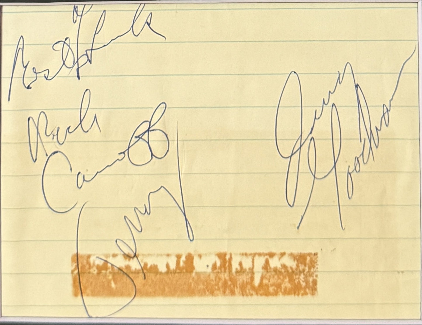 The Flock - Matted Autographs - 11x14