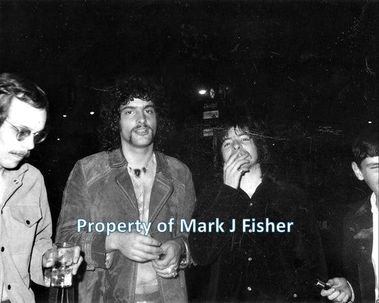 Vanilla Fudge - Matted Photograph - B&W