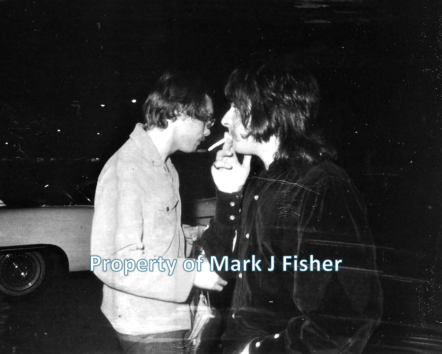 Vanilla Fudge - Matted Photograph - B&W