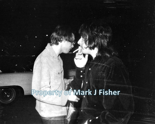 Vanilla Fudge - Matted Photograph - B&W