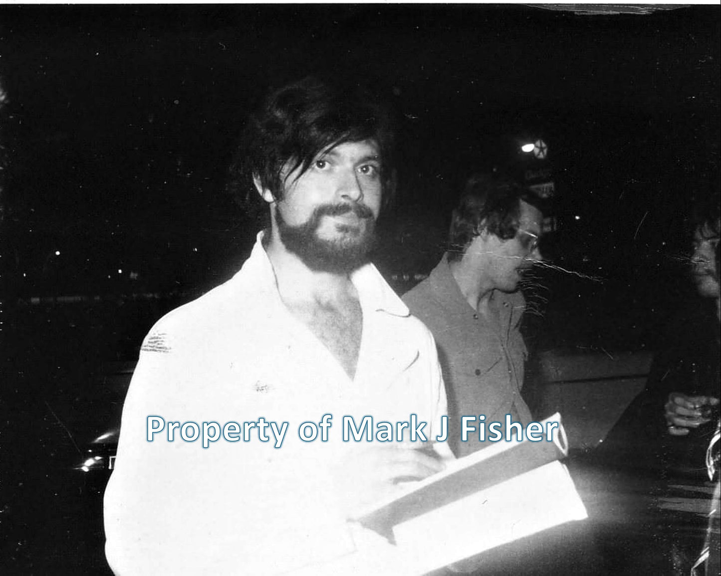 Vanilla Fudge - Matted Photograph - B&W