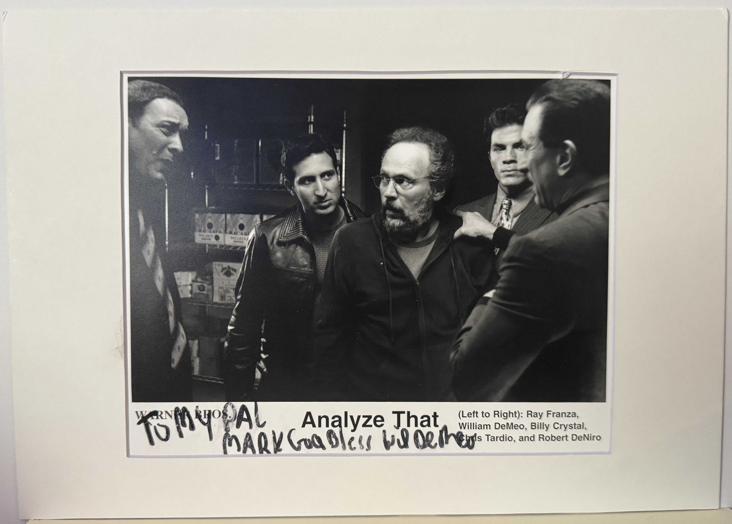 Wil DeMeo - Matted Autograph - 14x10