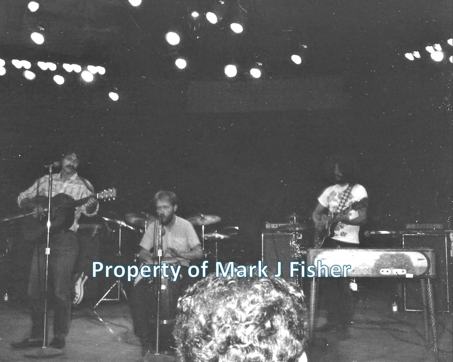 Youngbloods - Matted Photograph - B&W