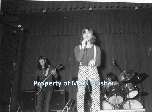 Frijid Pink - Matted Photograph - B&W