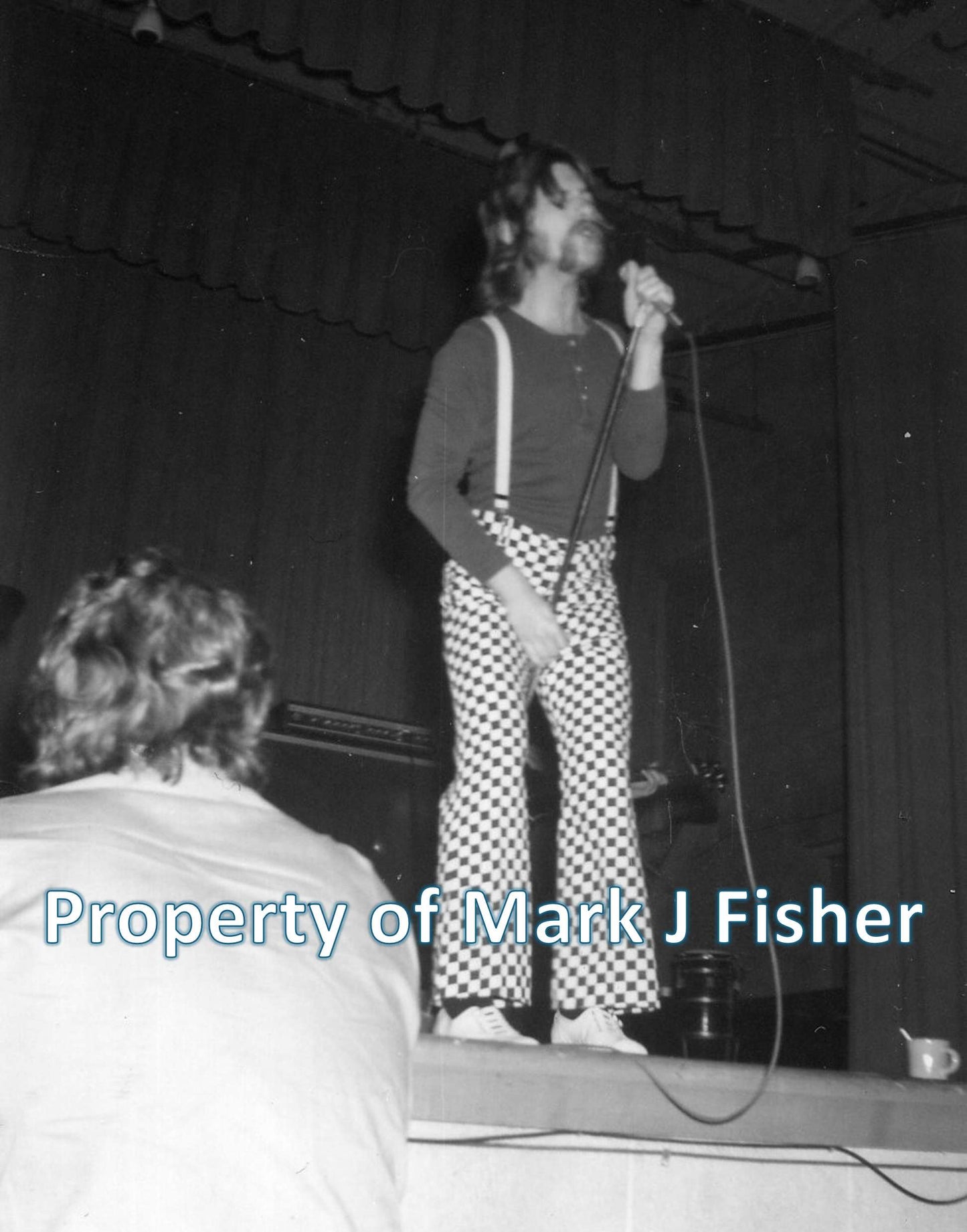 Frijid Pink - Matted Photograph - B&W