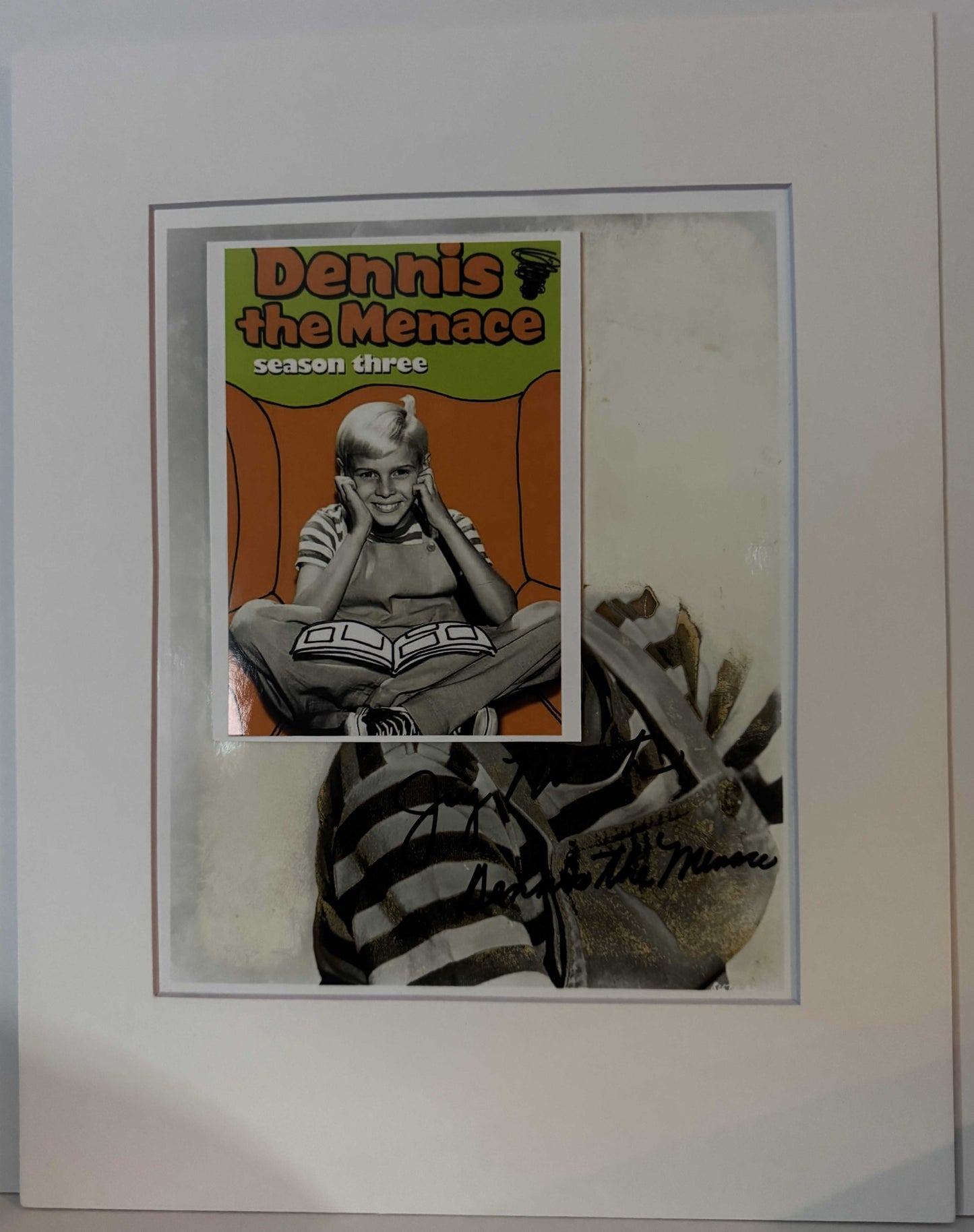 Jay North - Matted Autograph - 11x14