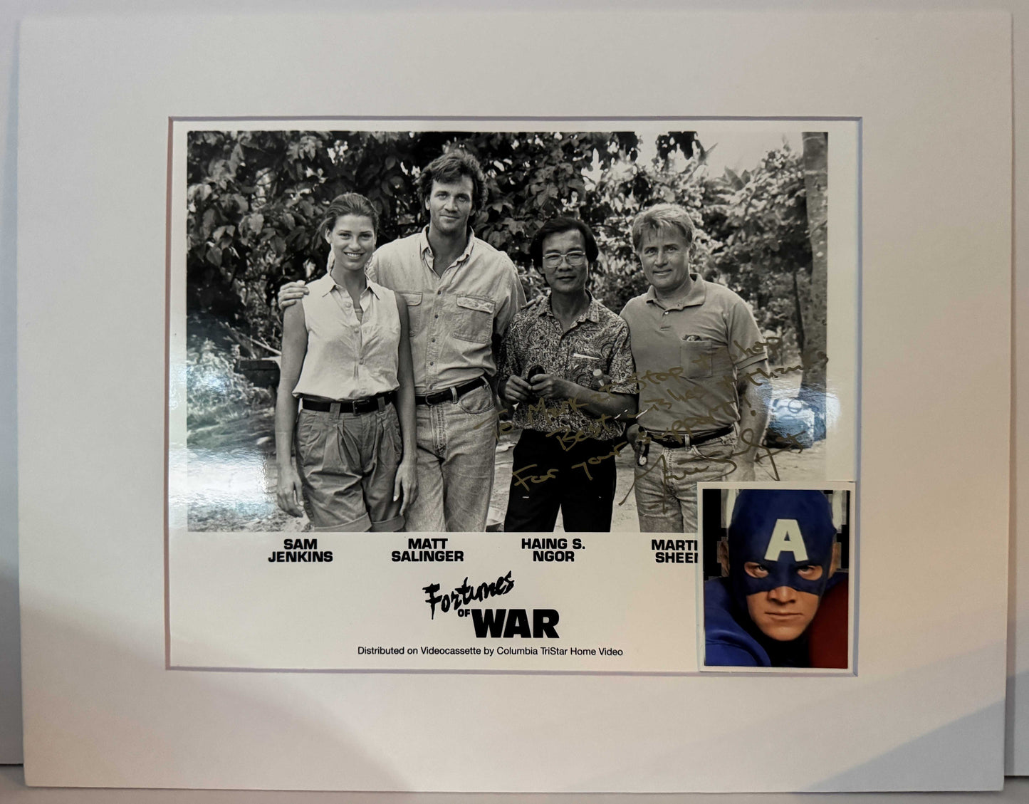 Matt Salinger - Matted Autograph - 14x11