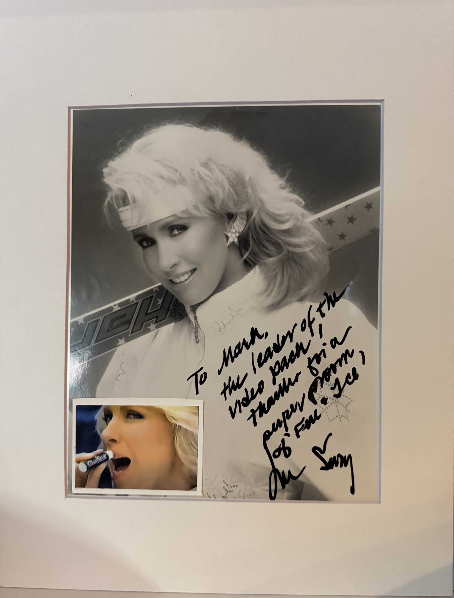 Suzy Chaffee - Matted Autograph - 11x14