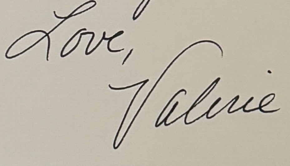 Valerie Harper - Matted Autograph - 11x17