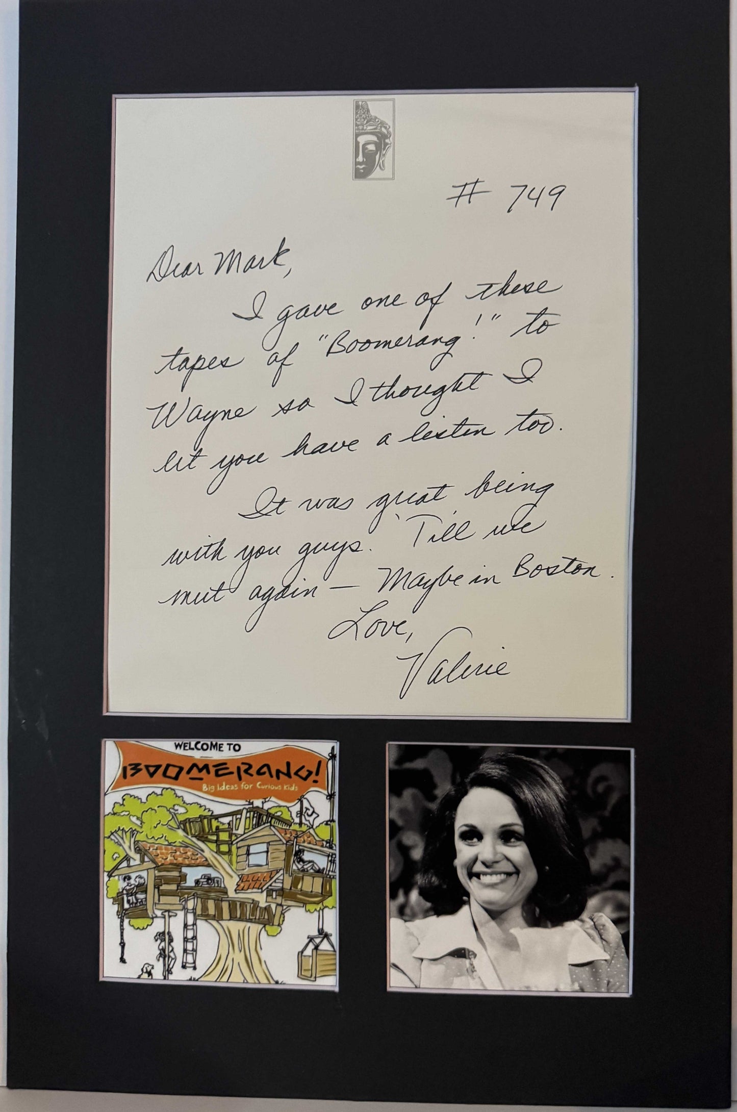 Valerie Harper - Matted Autograph - 11x17